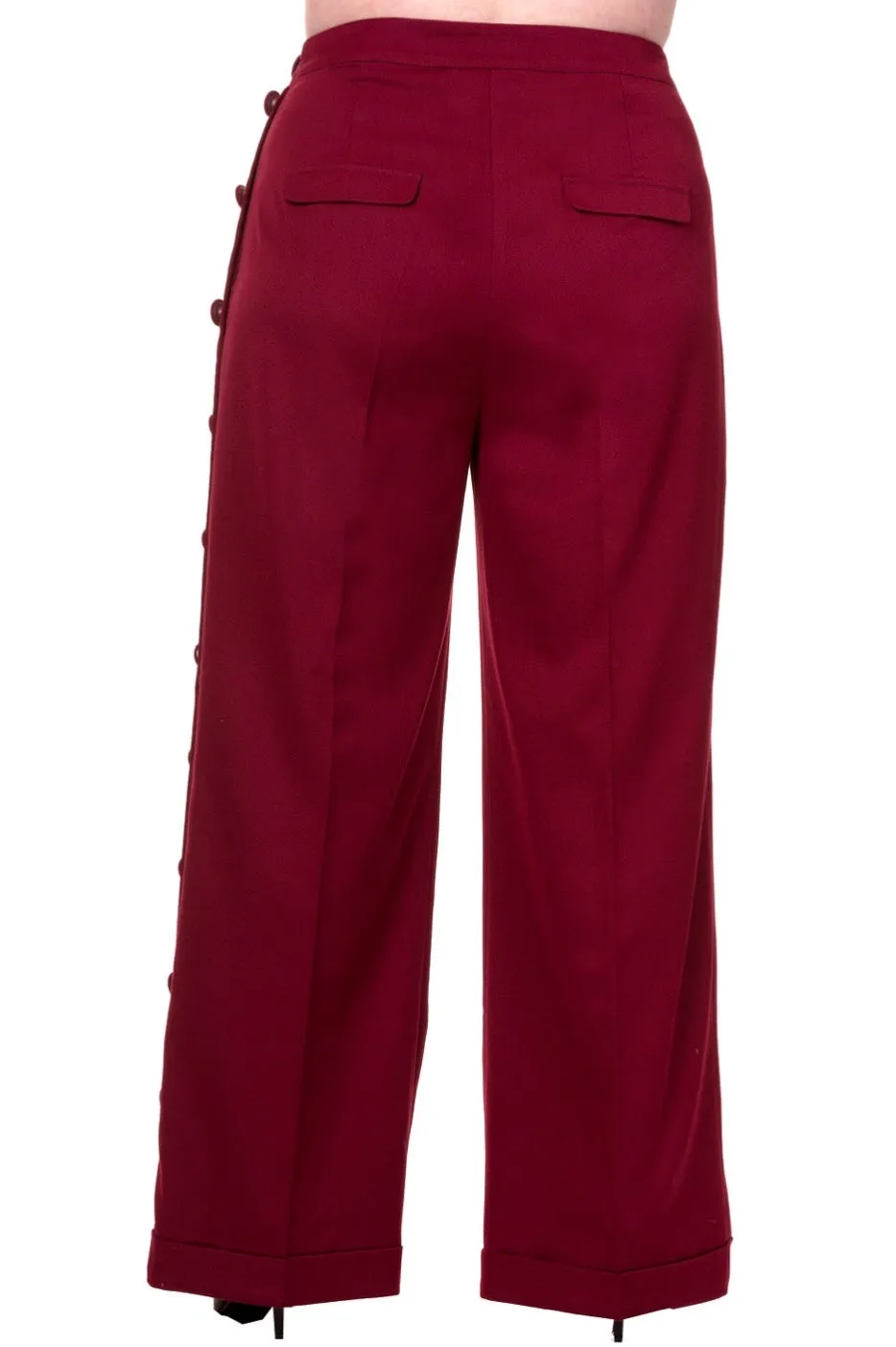 Shot in the Dark Trousers by Banned in Bordeaux and Black