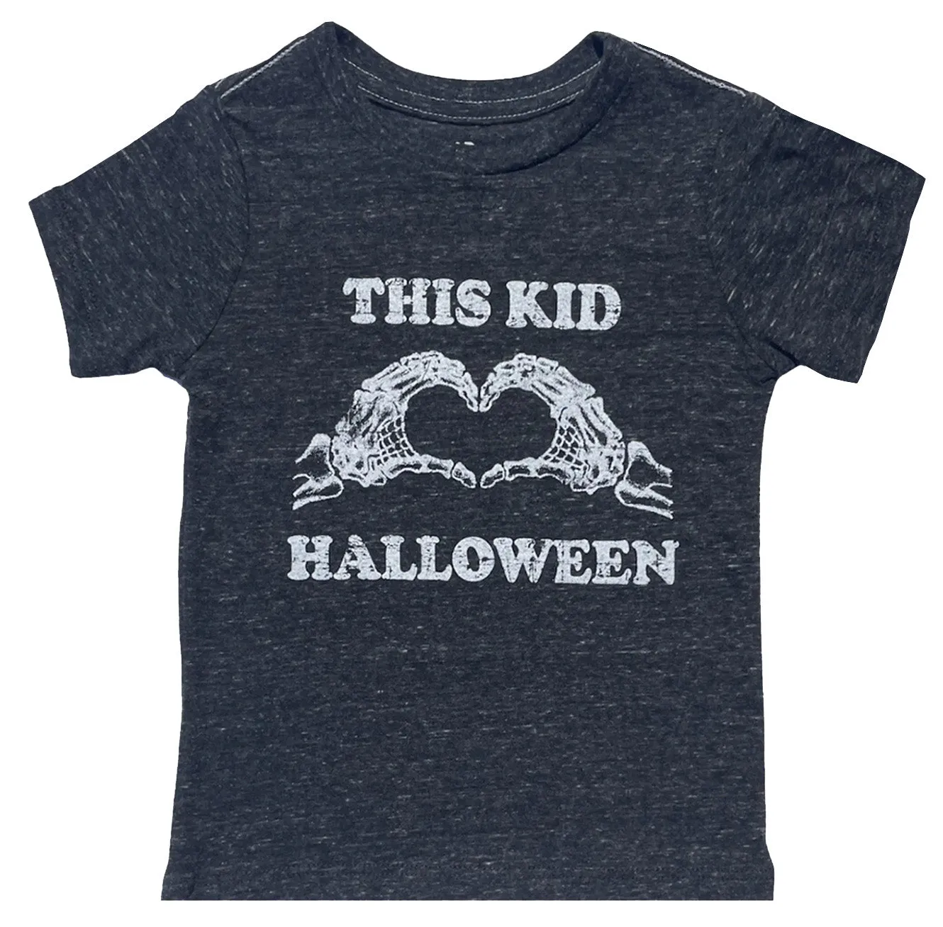 Silas - This Kid Loves Halloween Tee in Charcoal