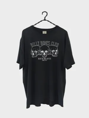 Skull Wingman Tee - Vintage Black