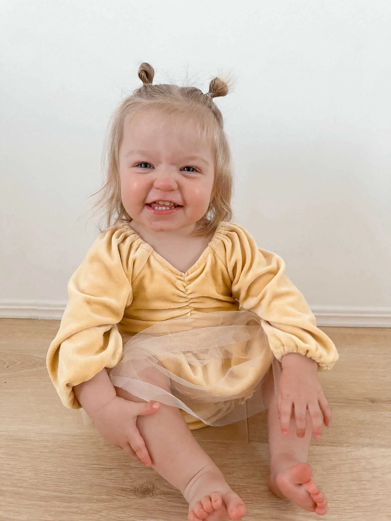 Sophie Ballet Tutu Romper_Yellow