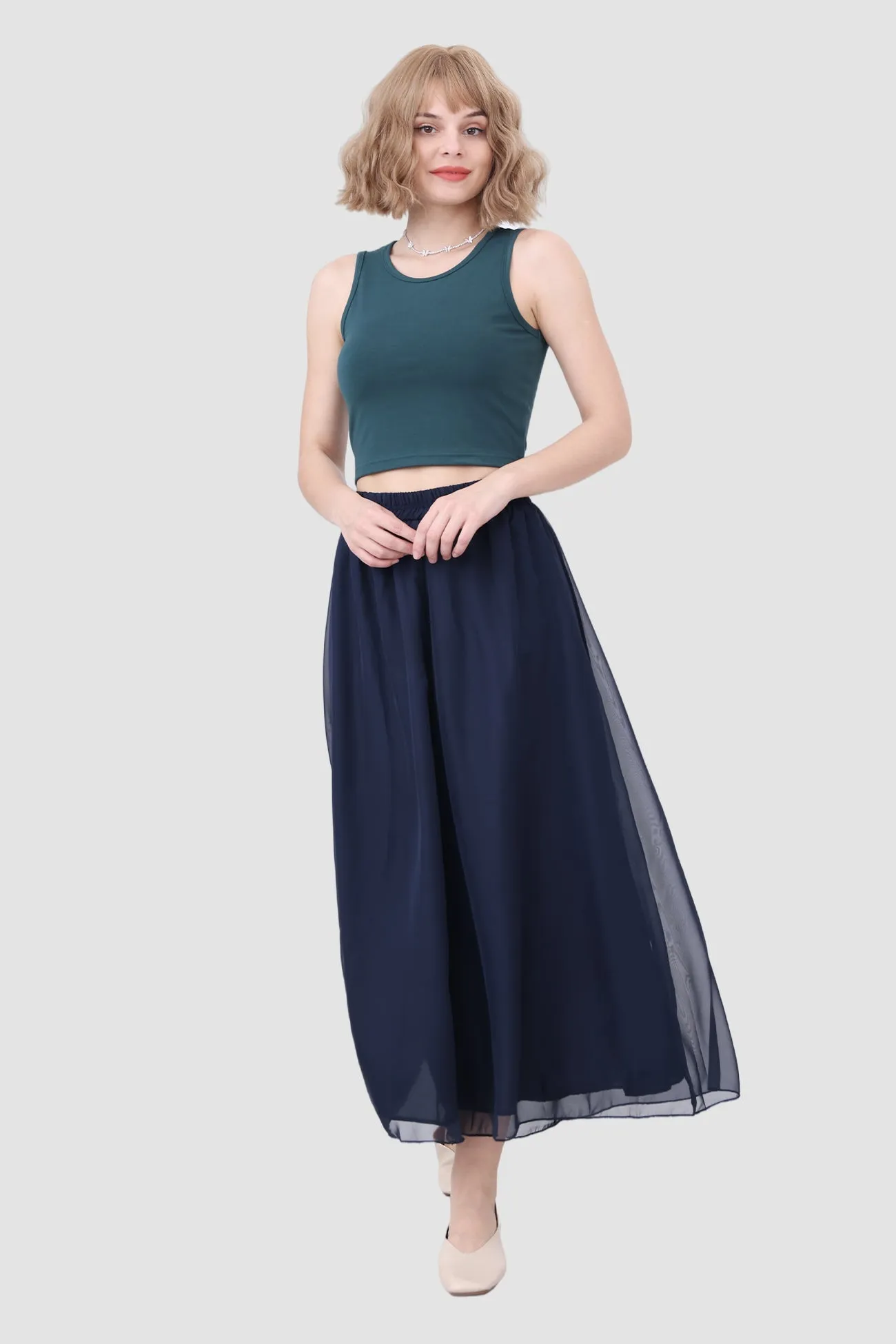 Tall High Waist Wide Leg Pants