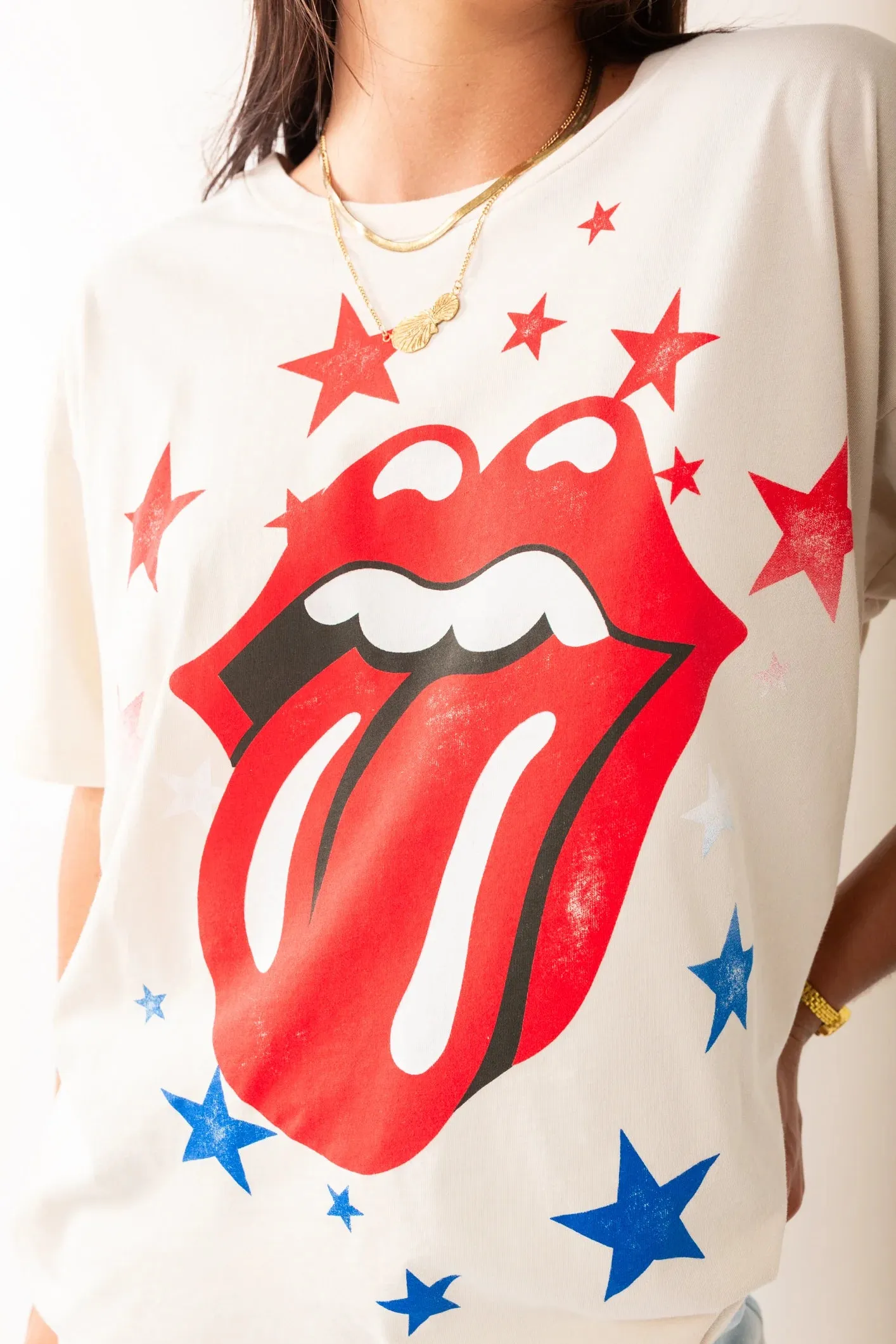 The Rolling Stones Stars Merch Tee by Daydreamer