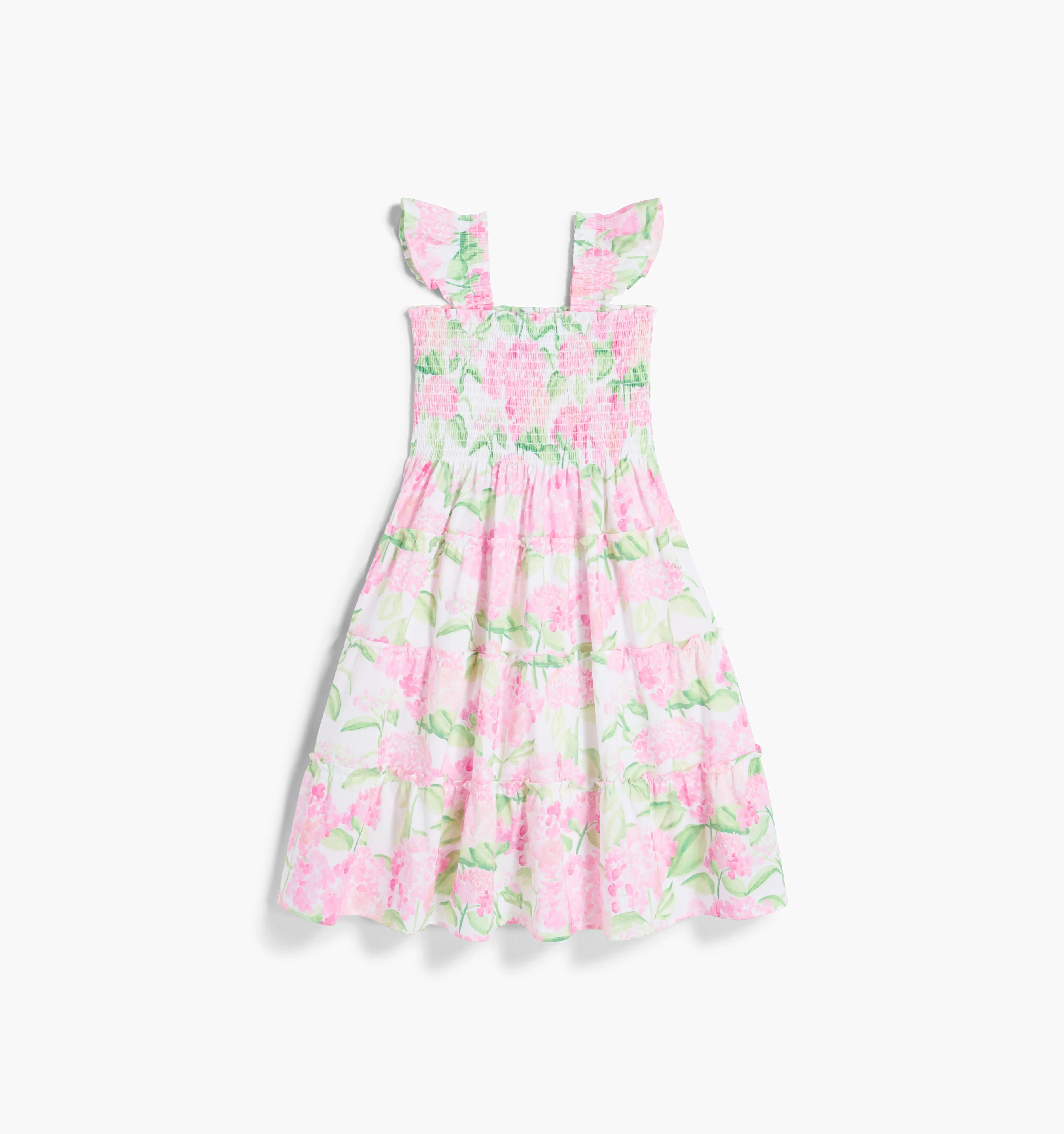 The Tiny Ellie Nap Dress - Pink Hydrangea