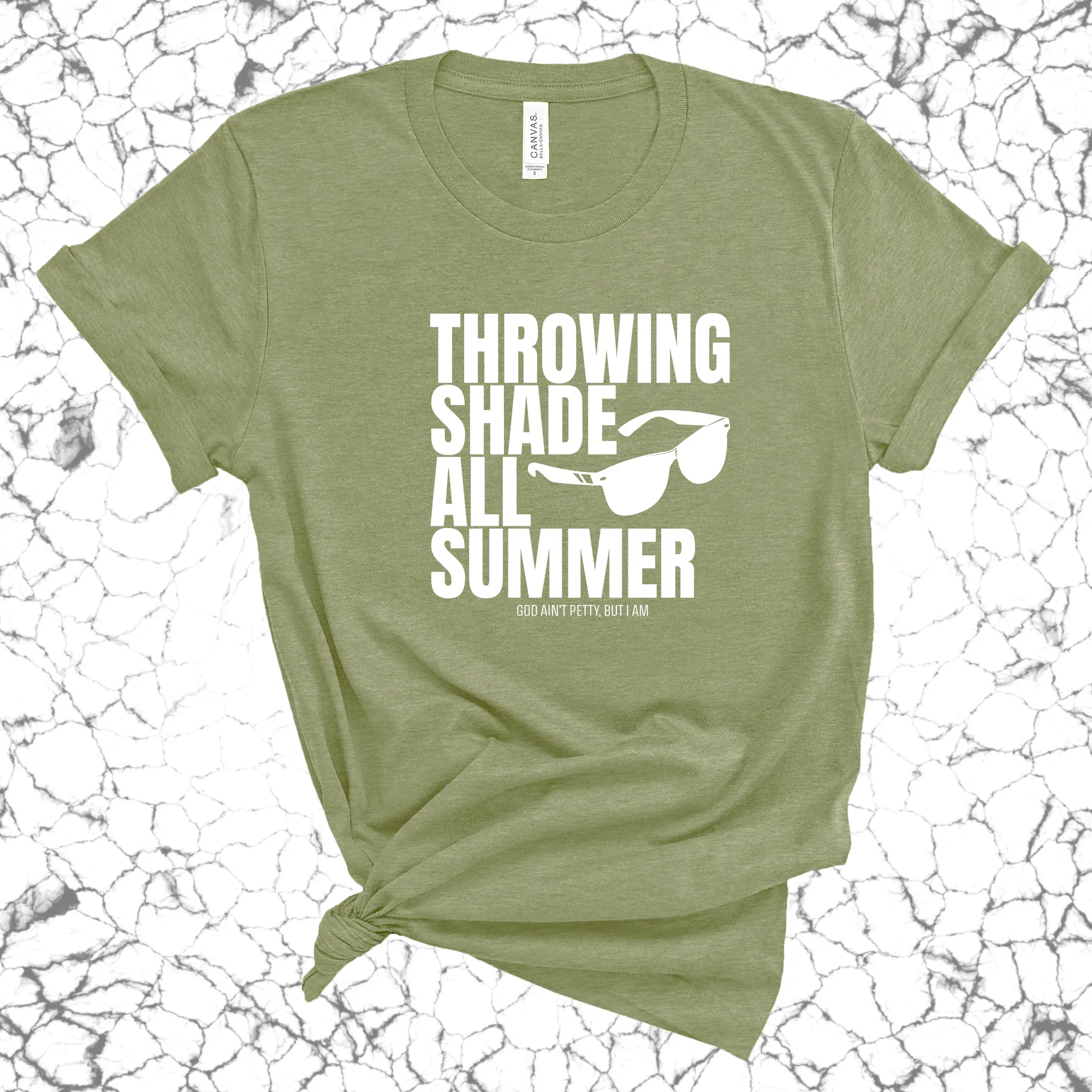 Throwing shades all summer Unisex Tee (Graphic Tee)