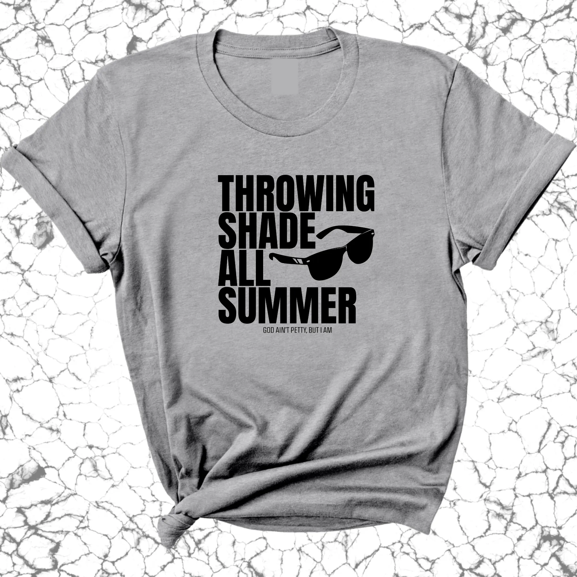 Throwing shades all summer Unisex Tee (Graphic Tee)