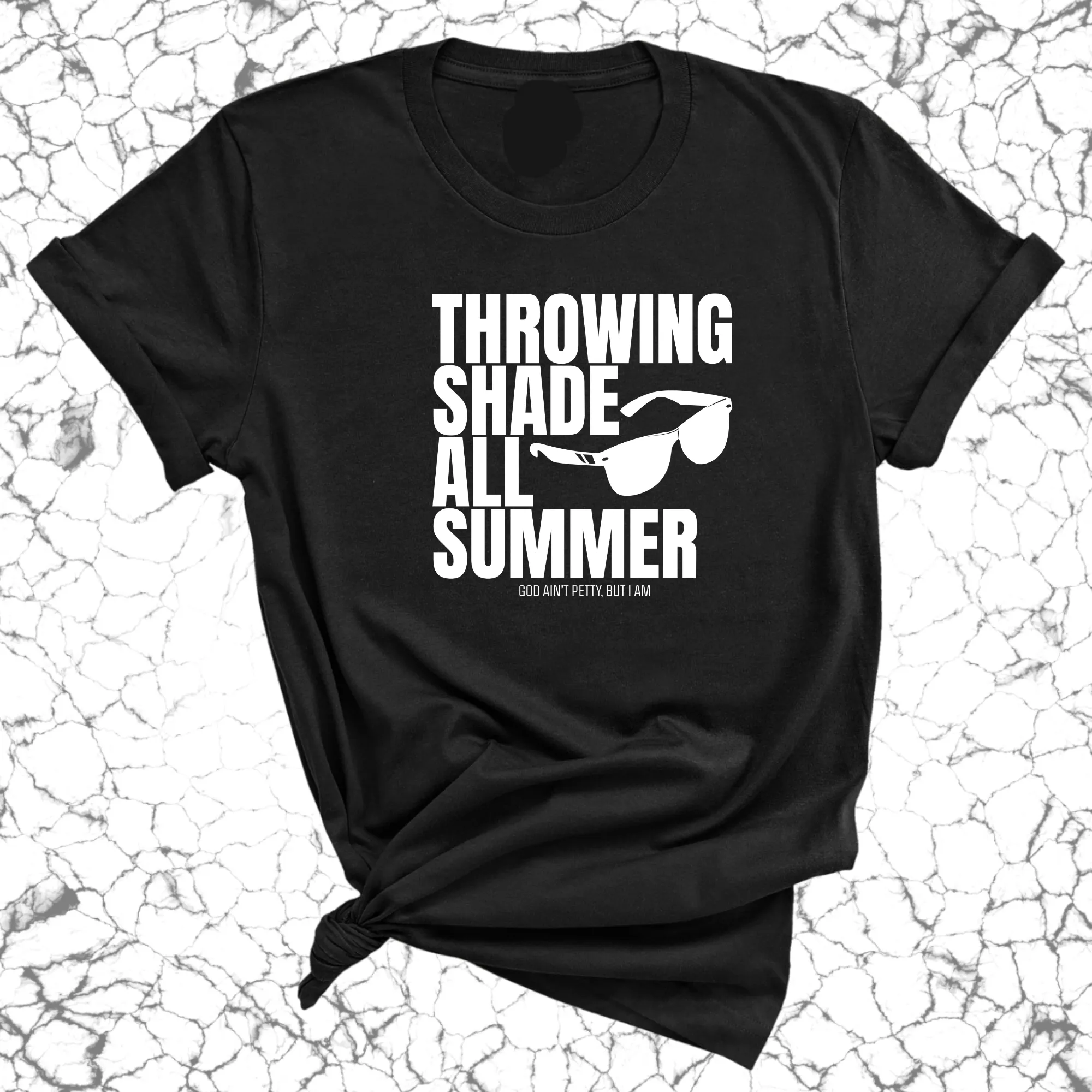 Throwing shades all summer Unisex Tee (Graphic Tee)