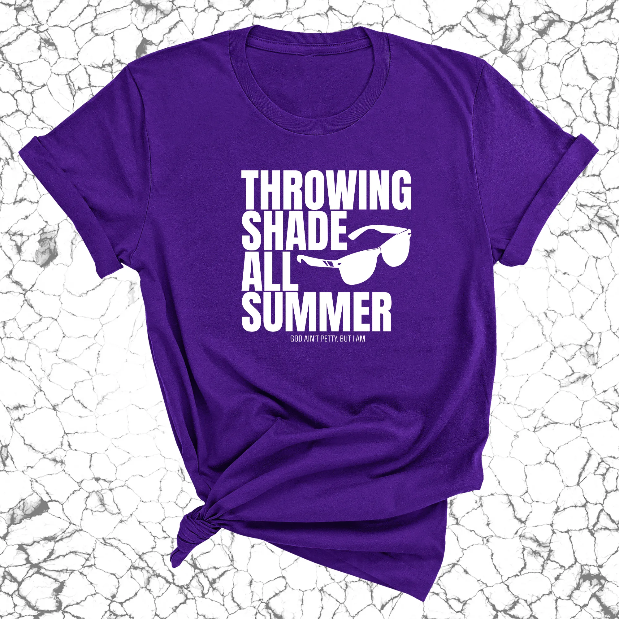 Throwing shades all summer Unisex Tee (Graphic Tee)