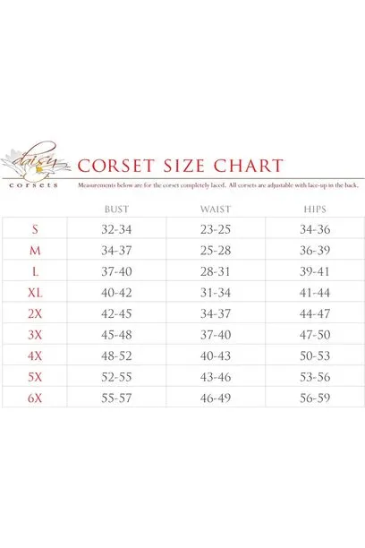 Top Drawer 3 PC Sexy Jessica Corset Costume