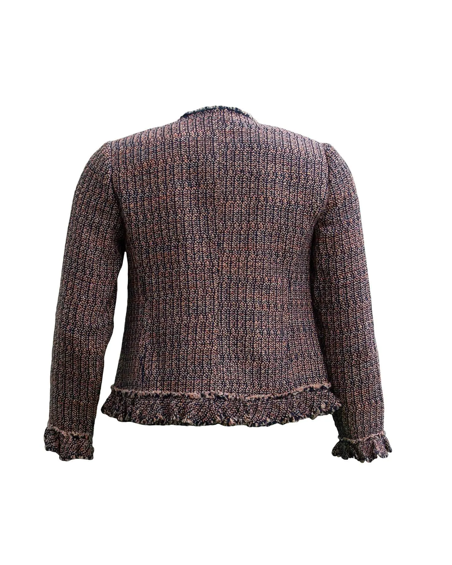 Tweed Ruffle Jacket