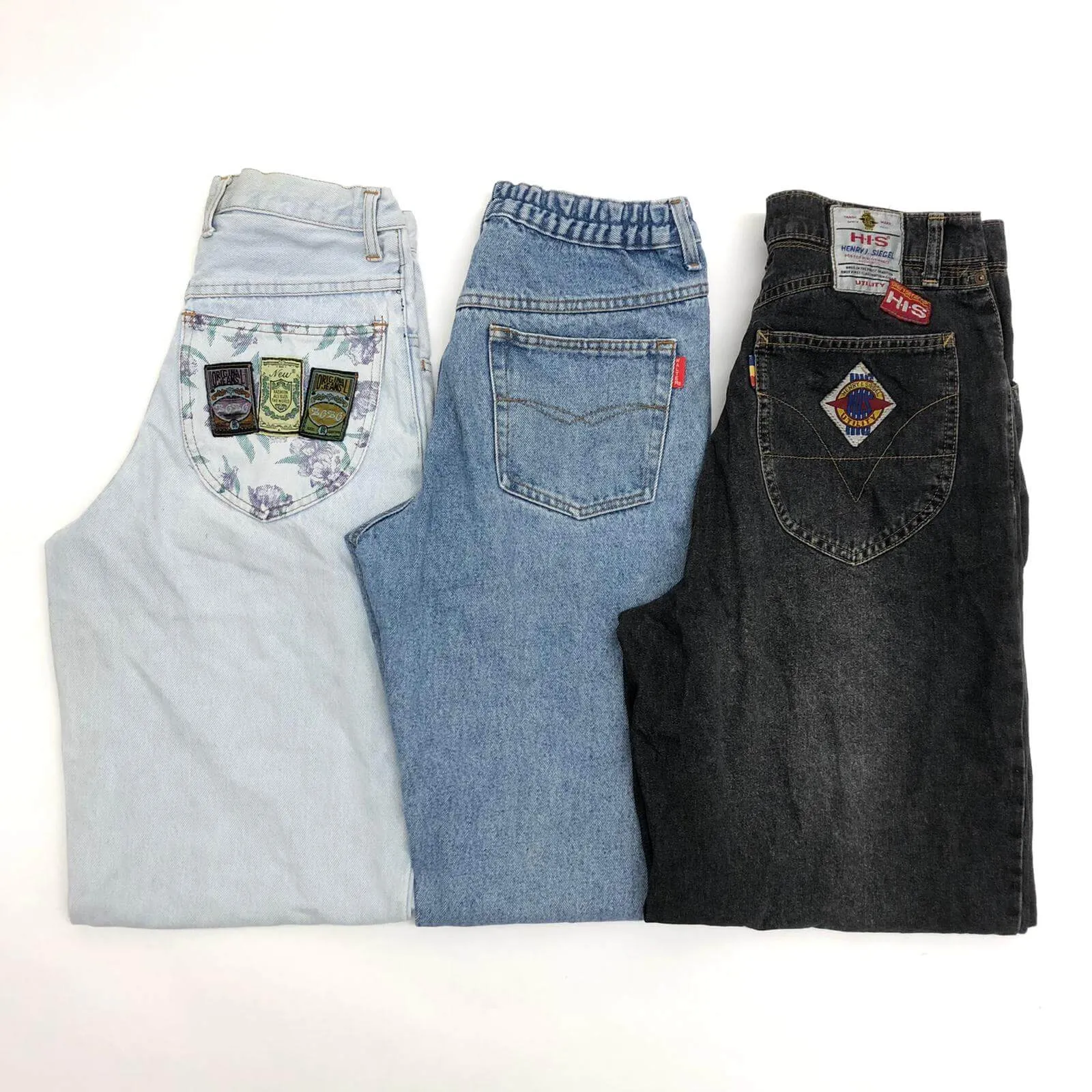 Vintage Ladies High Waisted Jeans