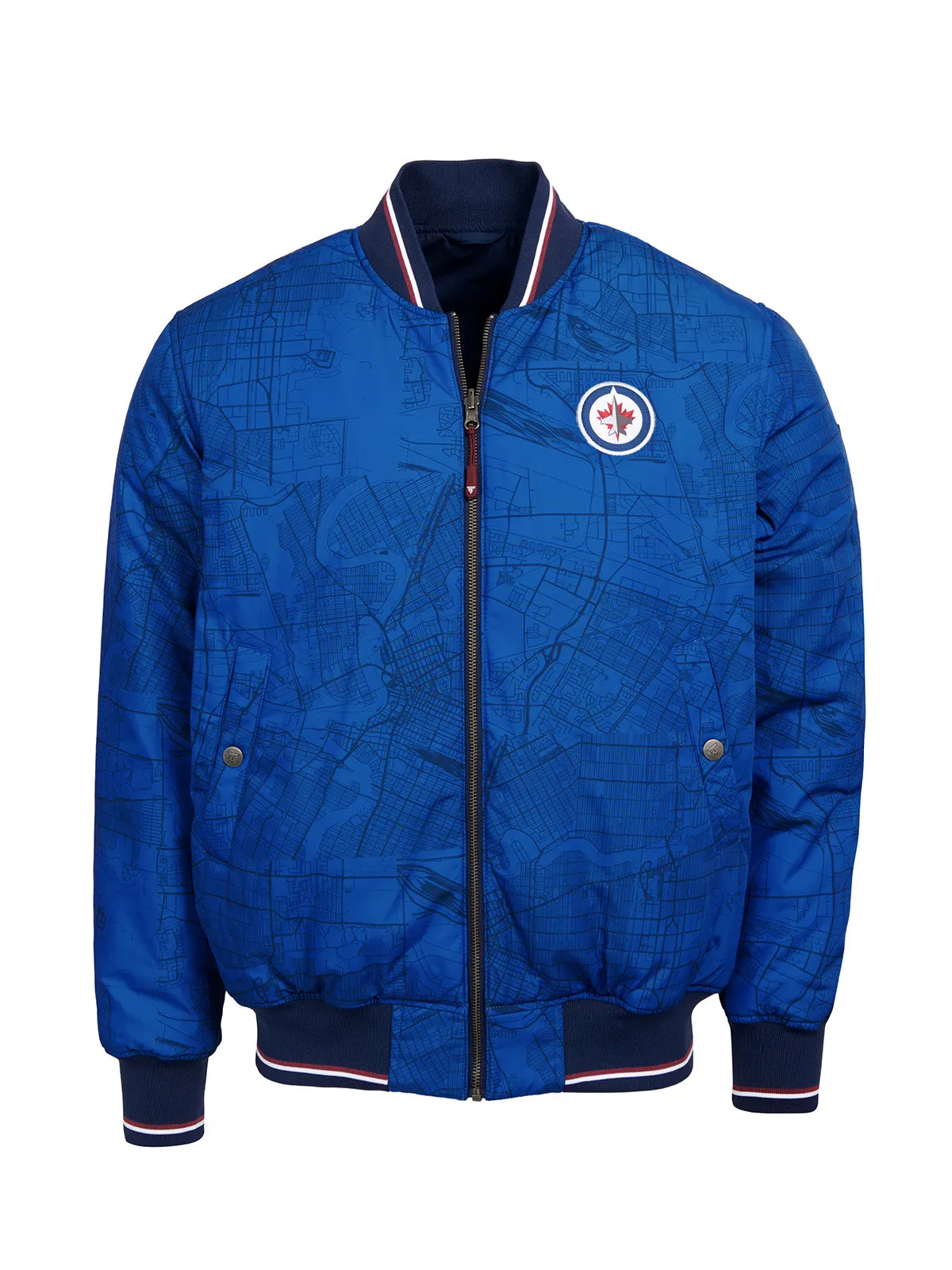 Winnipeg Jets Reversible Bomber