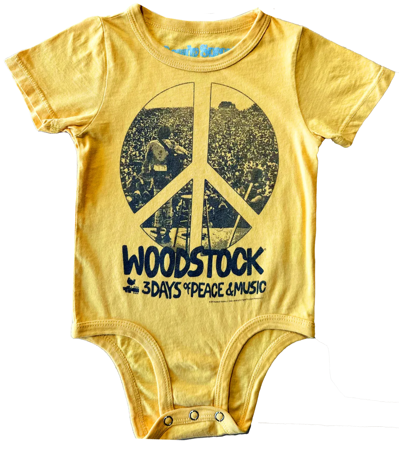 Woodstock Yellow Onesie