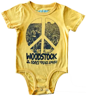 Woodstock Yellow Onesie